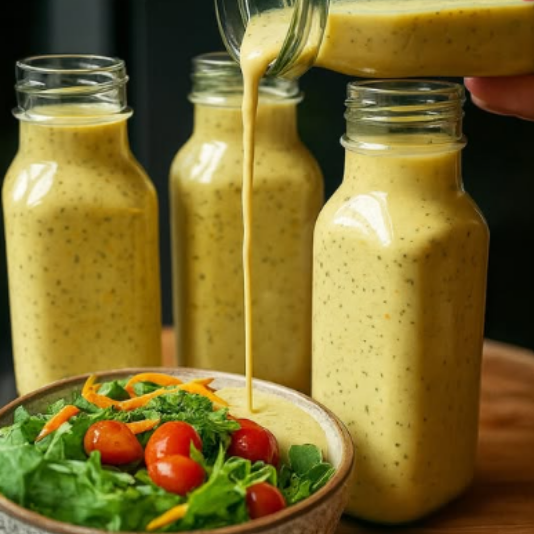 Sos sałatkowy jak z restauracji, gotowy w 10 minut